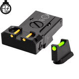 CZ 75B, CZ P-01, CZ 75 SP-01 regulējami mehāniskie tēmēkļi | šķiedru optika B 