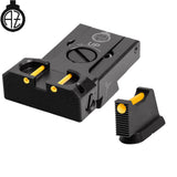 CZ 75B, CZ P-01, CZ 75 SP-01 regulējami mehāniskie tēmēkļi | šķiedru optika B 