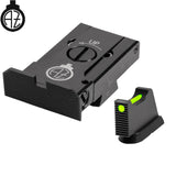 CZ 75B, CZ P-01, CZ 75 SP-01 regulējami mehāniskie tēmēkļi | šķiedru optika A 