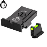 CZ 75B, CZ P-01, CZ 75 SP-01 regulējami mehāniskie tēmēkļi | šķiedru optika A 