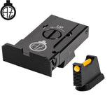 CZ 75B, CZ P-01, CZ 75 SP-01 regulējami mehāniskie tēmēkļi | šķiedru optika A 