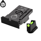 CZ P-10 regulējami mehāniskie tēmēkļi | šķiedru optika A 