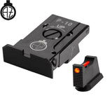 CZ P-10 regulējami mehāniskie tēmēkļi | šķiedru optika A 