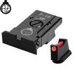 CZ P-10 regulējami mehāniskie tēmēkļi | šķiedru optika A 