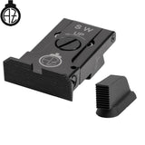 CZ Shadow 2, CZ 75 SP-01 Shadow regulējami mehāniskie tēmēkļi | rievoti 