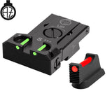 CZ Shadow 2, CZ 75 SP-01 Shadow regulējami mehāniskie tēmēkļi | fiber optic B 