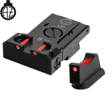 CZ Shadow 2, CZ 75 SP-01 Shadow regulējami mehāniskie tēmēkļi | fiber optic B 