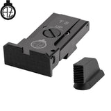 CZ TS 2, CZ TS 1 & CZ Shadow 2 Target regulējami mehāniskie tēmēkļi | rievoti 