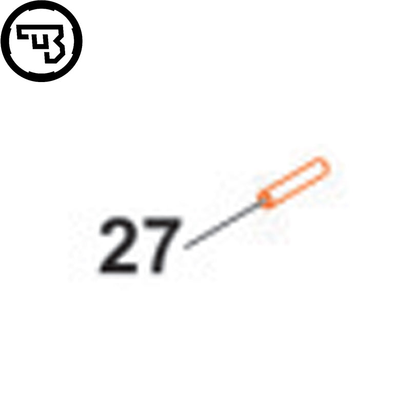 CZ 457 magazīna fiksatora tapa | detaļa #27