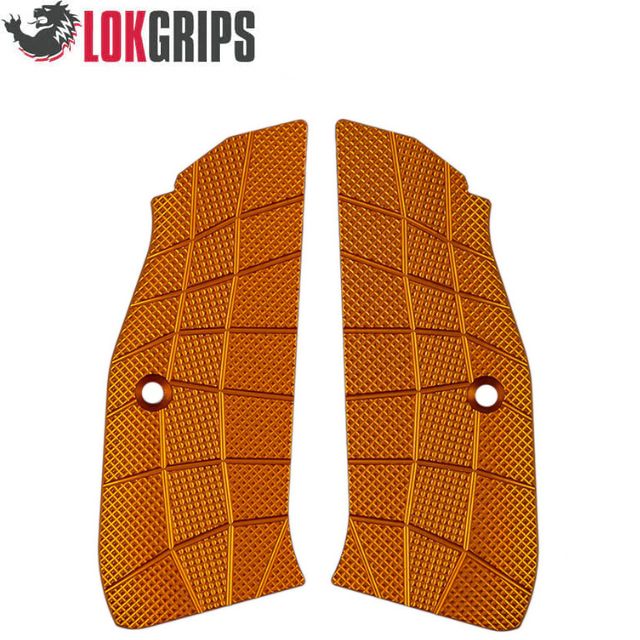 CZ 75 P-01, CZ 75 Compact alu roktura uzlikas | Gridlok orange
