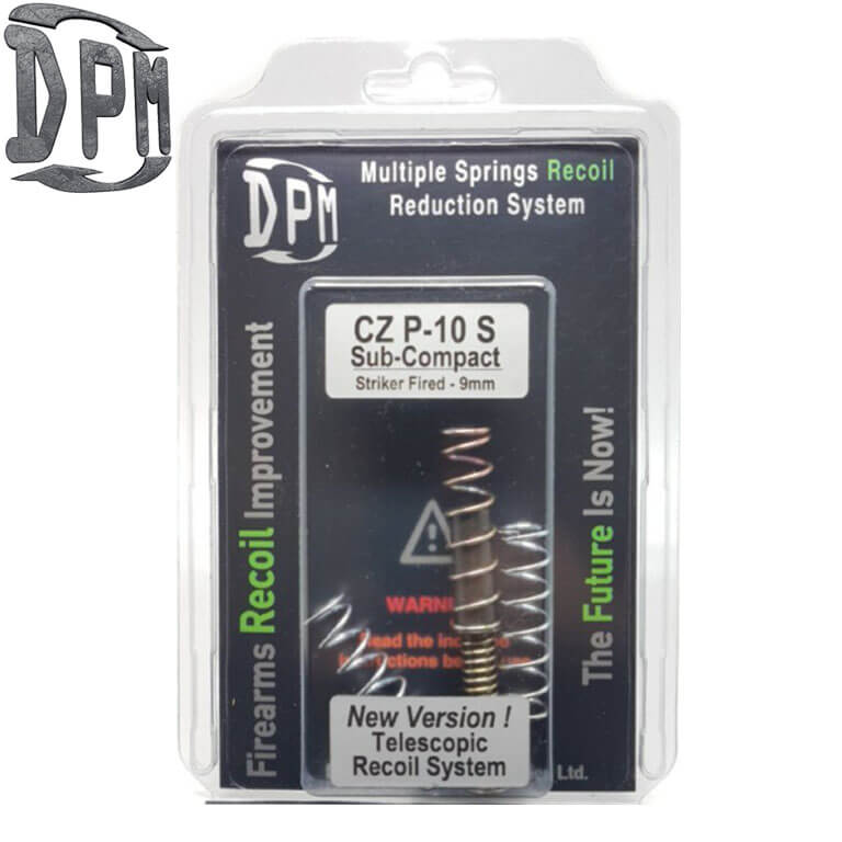 CZ P-10S atsitiena samazināšanas sistēma DPM
