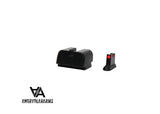 CZ P-10 Optics Ready CoWitness augstie mehāniskie tēmēkļi | šķiedru optika