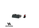 CZ P-10 mehāniskie tēmēkļi ar šķiedru optiku | tips A