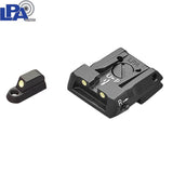 CZ P-07, CZ P-09 regulējamo mehānisko tēmēkļu komplekts luminiscējošs