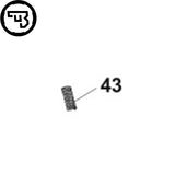 CZ P-07, CZ P-09 drošinātāja aizbīdņa atsperes | part #43