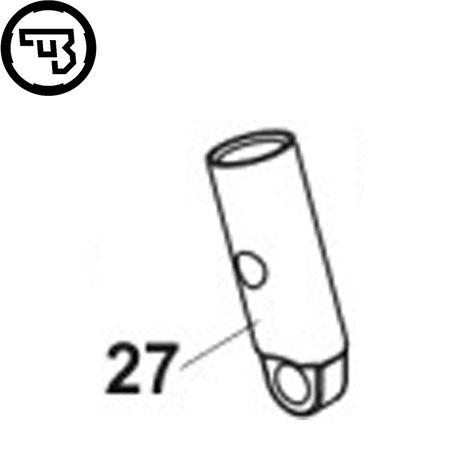 CZ P-07 galvenā atsperes aizbāznis | detaļa #27