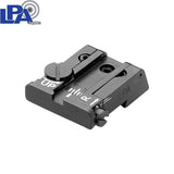 CZ P-10 pilnībā regulējams aizmugurējais tēmēklis LPA