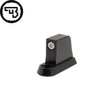 CZ P-10 Optics Ready priekšējais tēmēklis ar tritiju