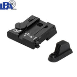 CZ P-10 pilnībā regulējamu mehānisko tēmēkļu komplekts LPA