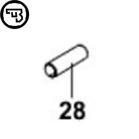 CZ P-10 sprūda stieņa tapa | detaļa #28