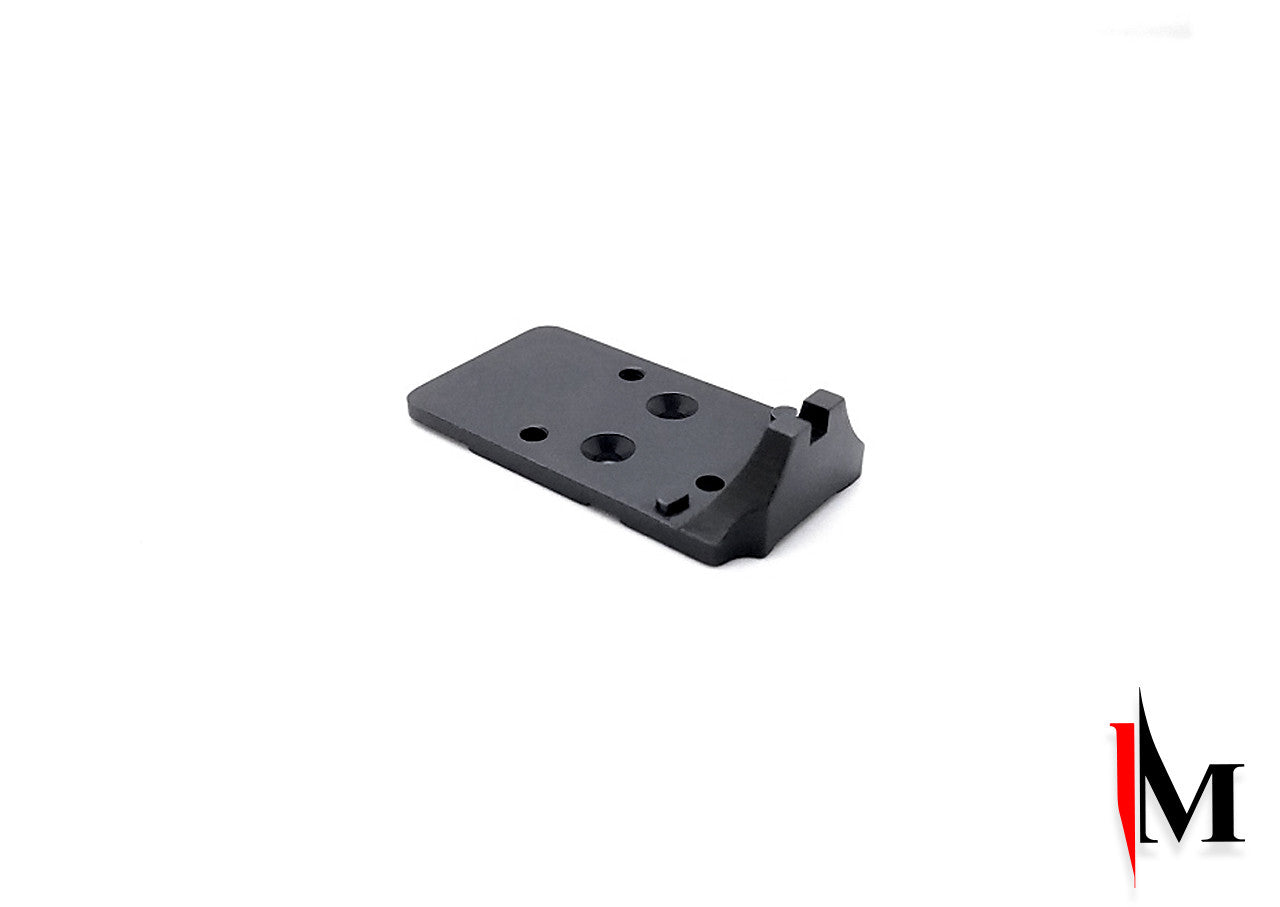 CZ Shadow 2 Optics Ready plate with forward sights | Trijicon RMR footprint Impact Machine