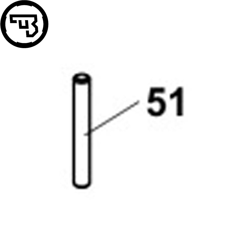 CZ Shadow 2, CZ 75B, CZ 75 SP-01 Shadow, CZ P-07 & P-09 izvilcēja tapa | detaļa #51