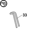 CZ Shadow 2, CZ 75B, CZ 75 SP-01 Shadow magazīna fiksatora atsperes | detaļa #33