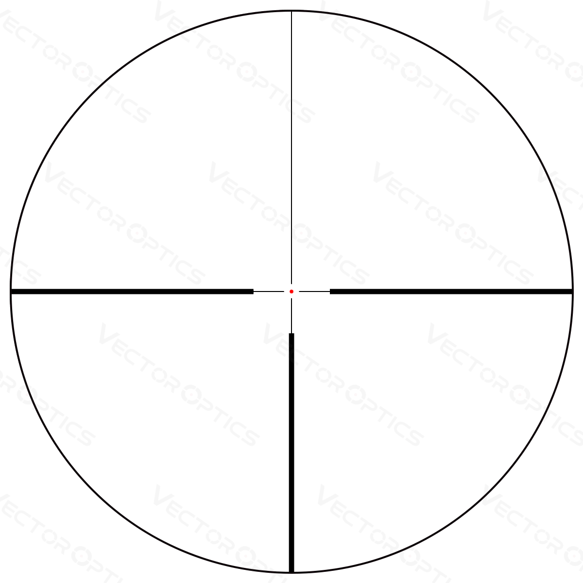Vector Optics Continental 1,5–9x42 SFP šautenes tēmēklis