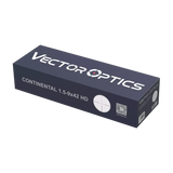 Vector Optics Continental 1,5–9x42 SFP šautenes tēmēklis