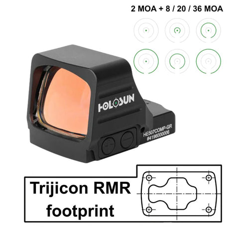 Holosun 507Comp zaļš