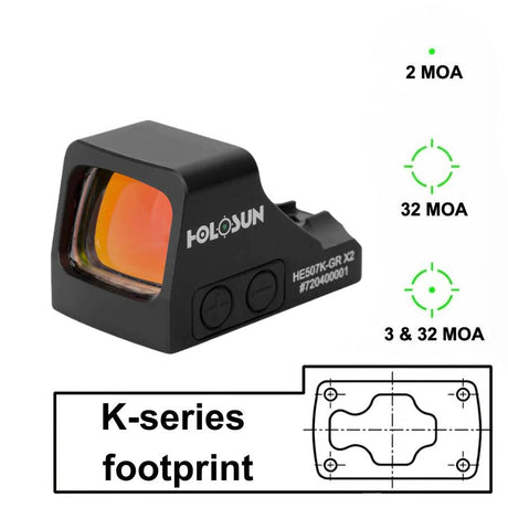 Holosun 507K X2 [zaļa]