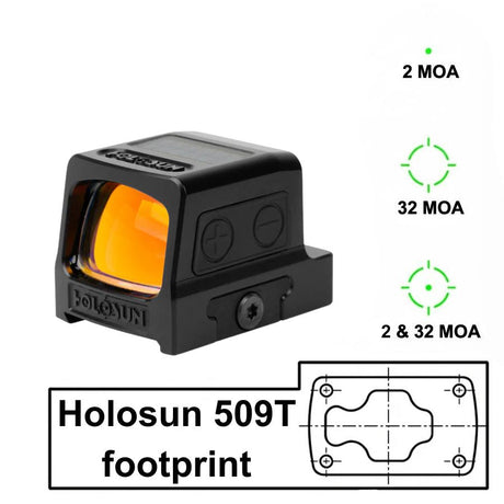 Holosun 509T X2 [zaļa]