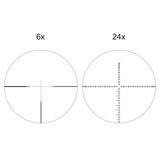 Vector Optics Orion Pro Max 6-24x50 MIL HD FFP šautenes tēmēklis