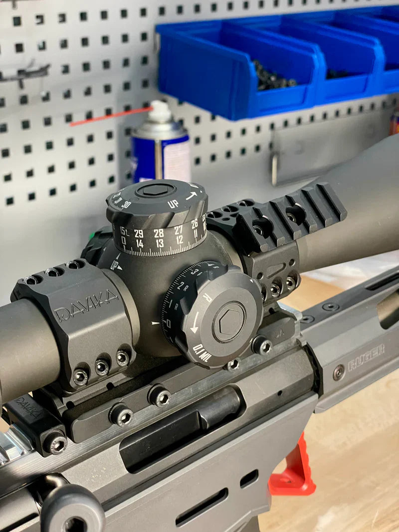 Picatinny sliede [bāze] Davikai optikas montāžas & gredzeni