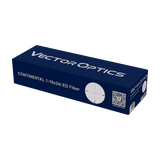Vector Optics Continental 1-10x24i ED Fiber tālkotējs 