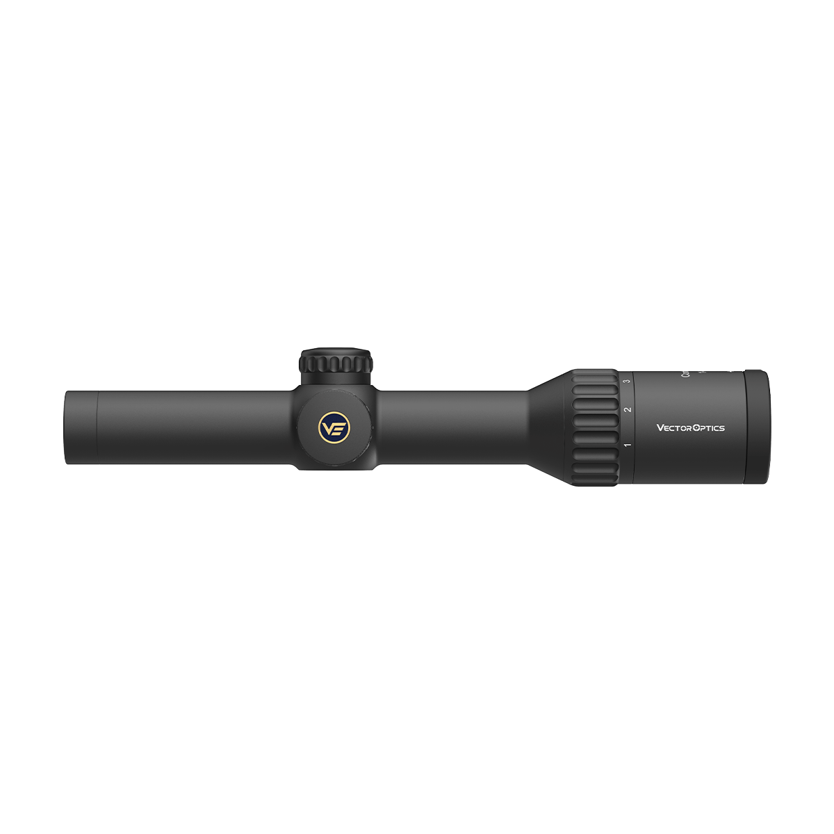 Vector Optics Continental x6 1-6x24 Fiber šautenes optika 