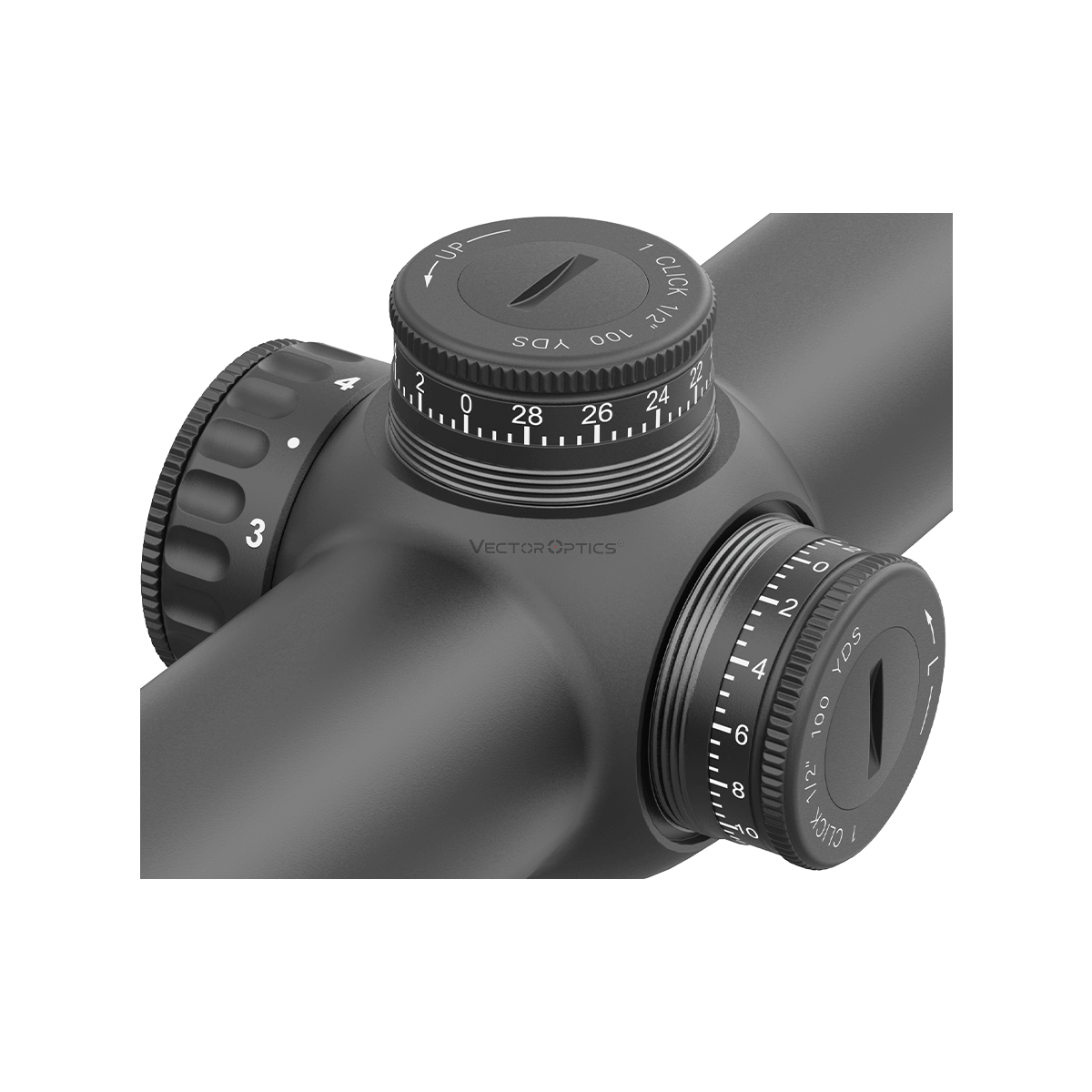 Vector Optics Continental x6 1-6x24 Fiber šautenes optika 