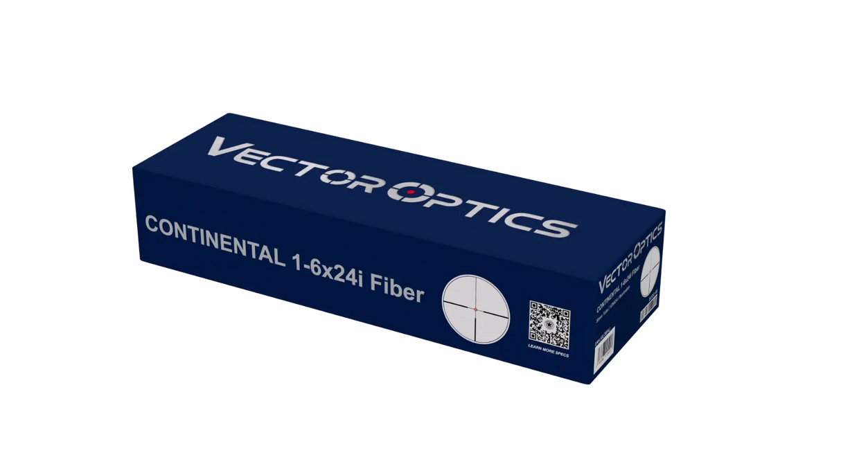 Vector Optics Continental x6 1-6x24 Fiber šautenes optika 