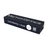 Vector Optics Continental x8 1-8x24 ED Tactical tēmēkļa optika 