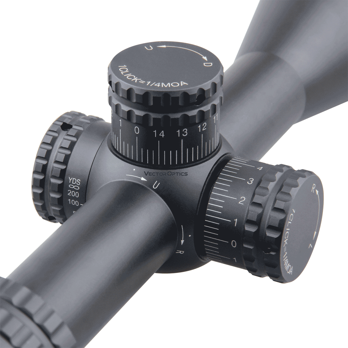 Vector Optics Hugo 3-12x44 SFP tālskatis 