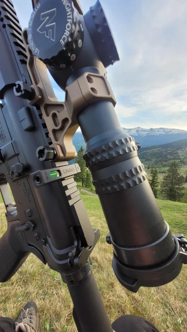 Sānu burbuļlīmeņa tēmēklis šautenes tēmēkļam | Picatinny pamatne