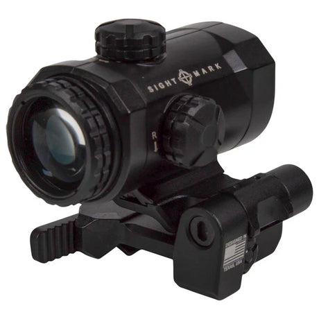 Sightmark XTM-3 3x palielinātājs ar LQD flip to side stiprinājumu 