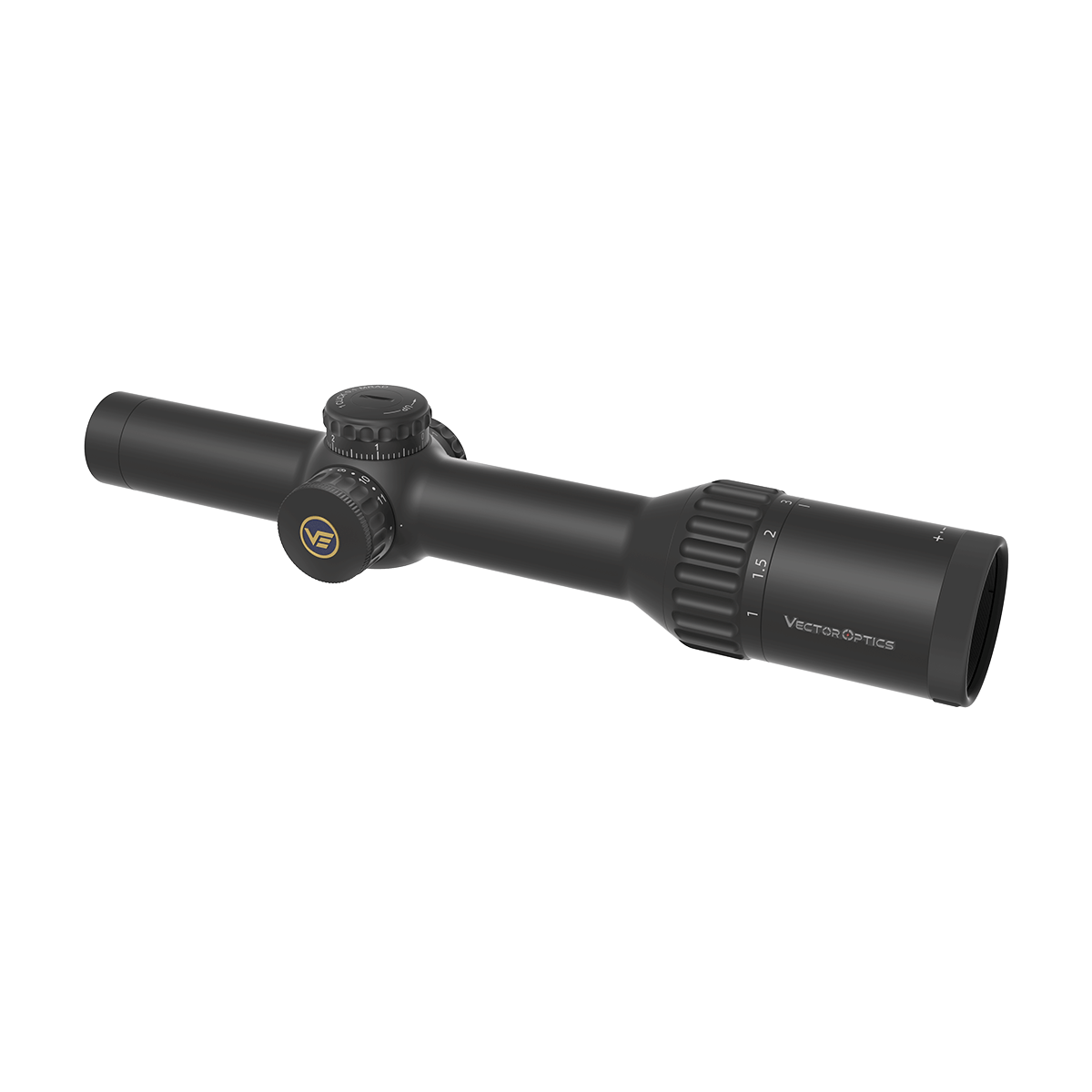 Vector Optics Continental 1-10x24i ED Fiber tālkotēklis