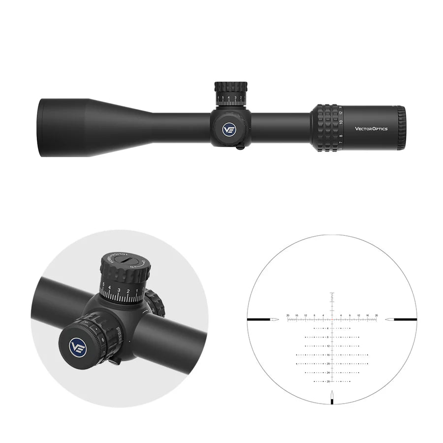 Vector Optics Sentinel 4-16x50 GenII optiskais tēmēklis