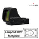Kolimatori ar Leupold DPP footprint
