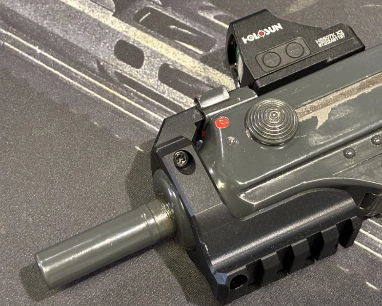 Vz 61 Skorpion kolimatora stiprinājums with Picatinny / M-Lok | Holosun K-series footprint