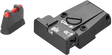 CZ P-07 CZ P-09 regulējami mehāniskie tēmēkļi | šķiedru optika
