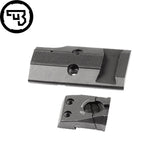 CZ Shadow 2 OR optikas vāciņa plāksne ar aizmugurējo tēmēkli