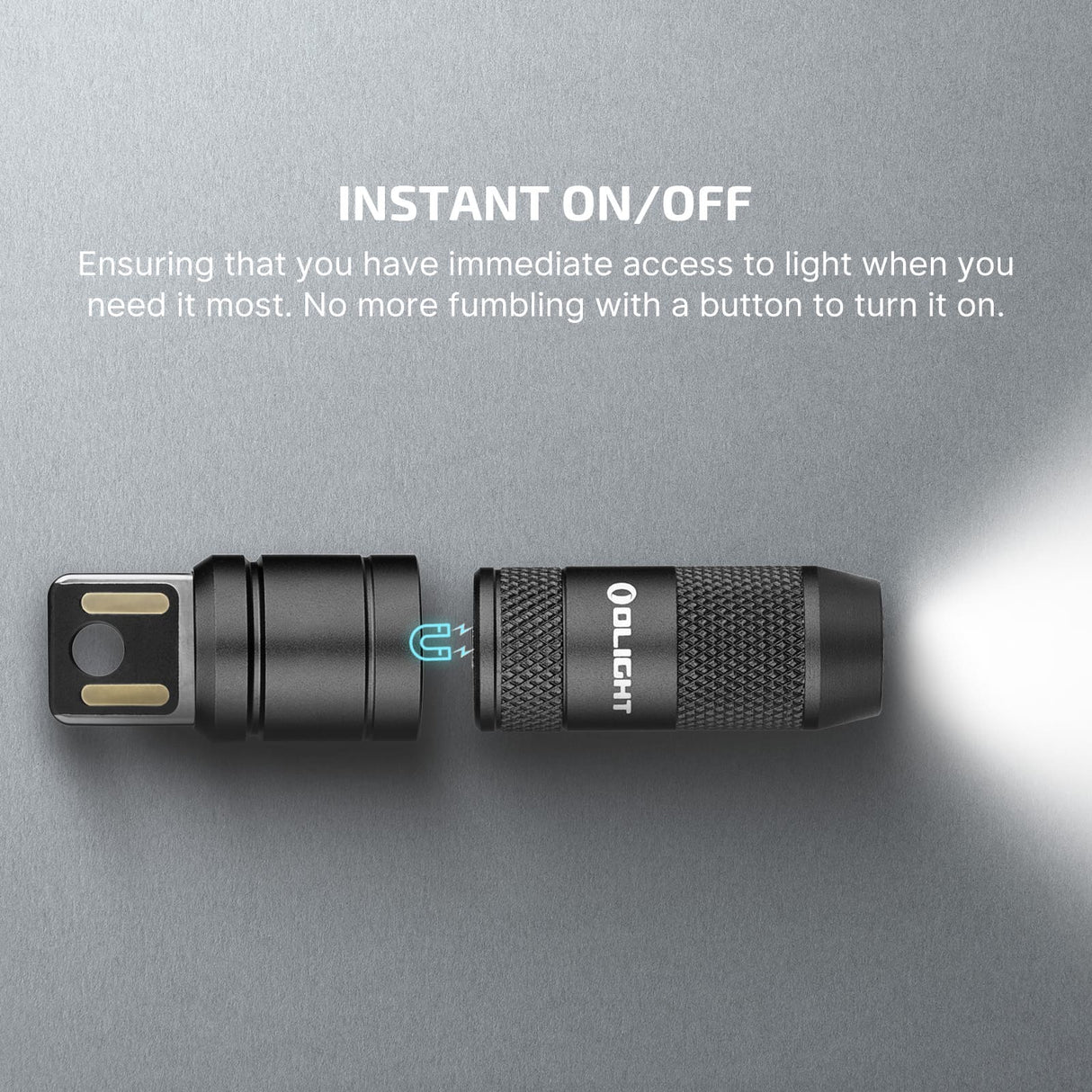Olight imini 2 | mini uzlādējams atslēgu piekariņa lukturis | 50 lm