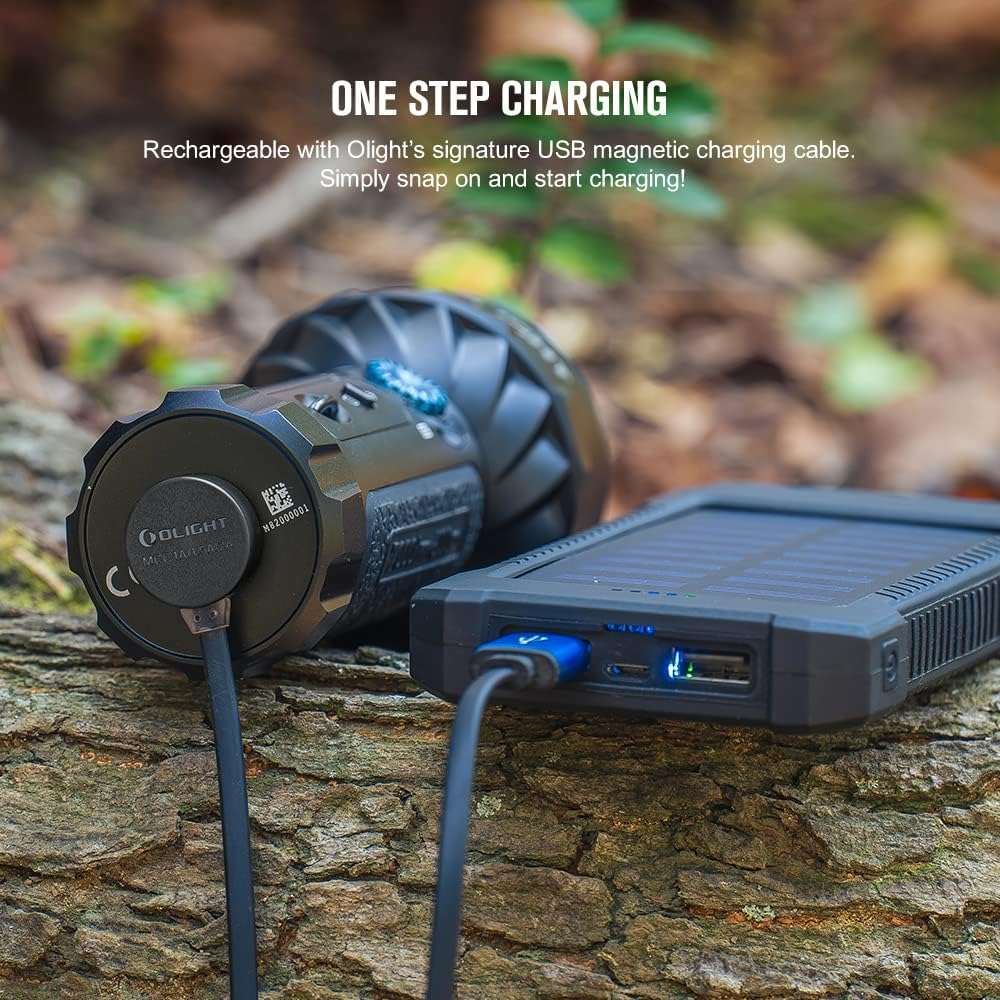 Olight Marauder Mini | daudzkrāsu uzlādējams lukturis | 7.000 lm